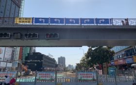只有左转和右转!运达十字东口临时调整通行方式缩略图 只有左转和右转!运达十字东口临时调整通行方式缩略图