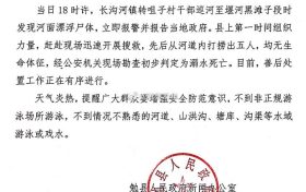 勉县发生一起溺水事故 致5人不幸溺亡缩略图 勉县发生一起溺水事故 致5人不幸溺亡缩略图