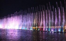 汉江音乐喷泉正常开放啦！播放时间来了缩略图
