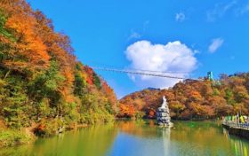 美翻天，秋景如画！快来汉江源景区玩吧！缩略图