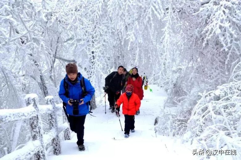 汉江源的冬天很美，雪景、冰瀑、雾凇……插图