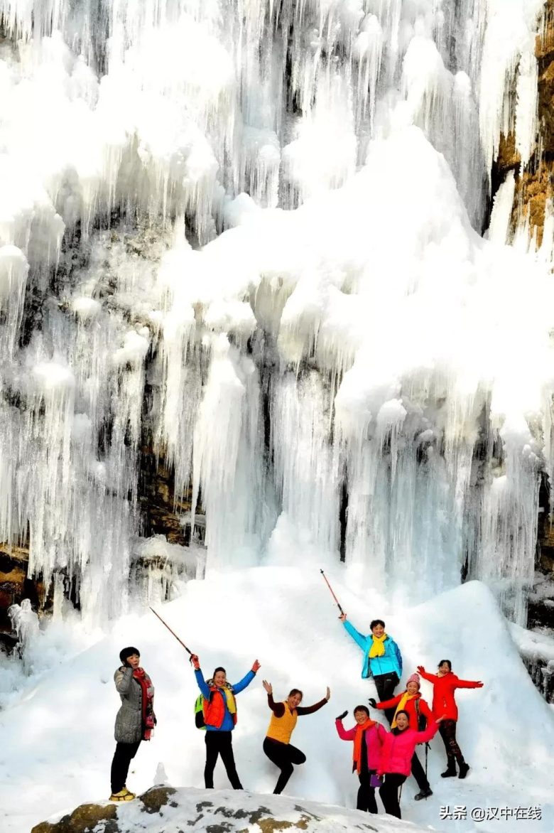 汉江源的冬天很美，雪景、冰瀑、雾凇……插图1