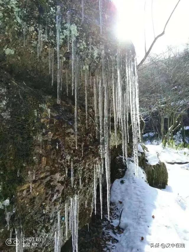 汉江源的冬天很美，雪景、冰瀑、雾凇……插图5