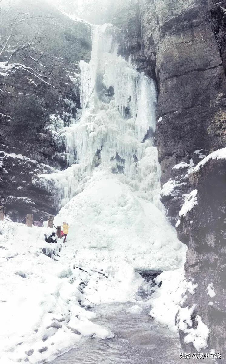 汉江源的冬天很美，雪景、冰瀑、雾凇……插图13