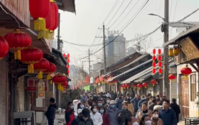 舞龙、舞狮、民族舞…汉台家门口的年味正浓缩略图 舞龙、舞狮、民族舞…汉台家门口的年味正浓缩略图