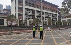 汉中交警一大队持续开展学校周边道路安全隐患排查缩略图