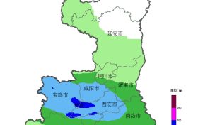 陕西发布暴雨蓝色预警缩略图 陕西发布暴雨蓝色预警缩略图