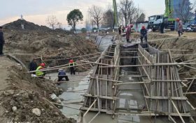 汉江汉中中心城区段翻板闸鱼道开工建设缩略图 汉江汉中中心城区段翻板闸鱼道开工建设缩略图