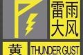 黄色预警！！雷雨大风要来啦！！！缩略图