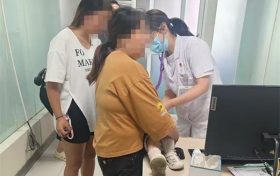 小游客高烧41度，汉中警车开道送医脱险!缩略图