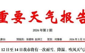 厚衣服先别收！汉中将有一次雨雪、降温天气！缩略图